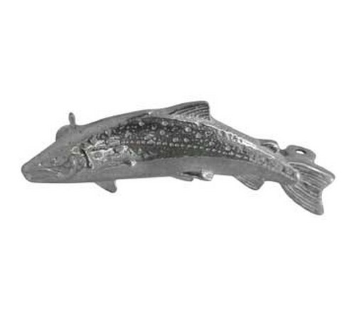 silver salmon or trout brooch
