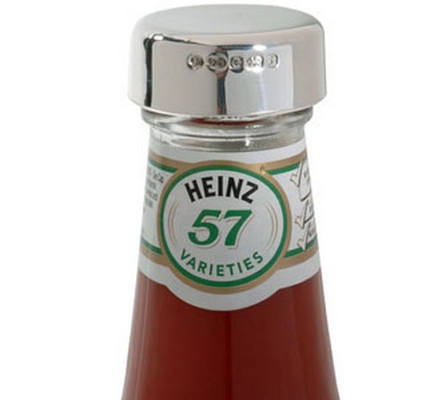 hallmarked silver heinz ketchup