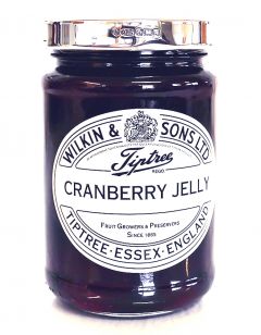 Hallmarked Sterling Silver Wilkins Cranberry Jar
