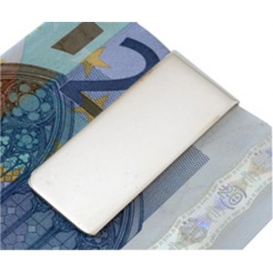Solid Sterling Silver Plain Money Clip