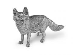 Hallmarked Silver Small Fox Model