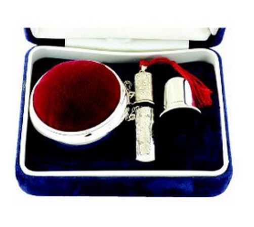 Hallmarked Silver Sewing Set