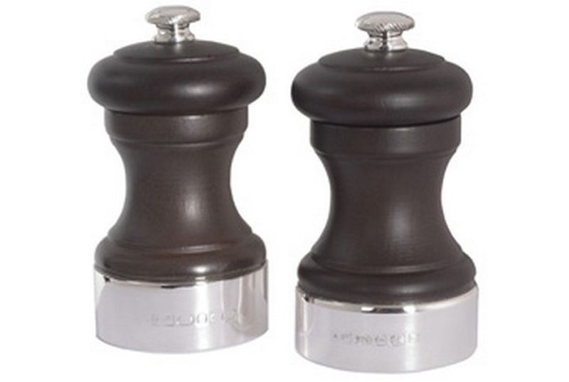 Hallmarked Silver and Wooden Peugeot Pepper Grinder