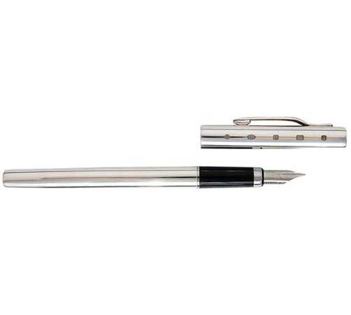 Sterling Silver English Rollerball Pen with Feature Hallmark