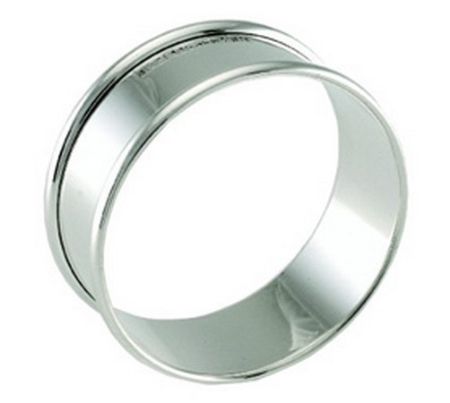 Hallmarked Sterling Silver narrow Napkin Ring