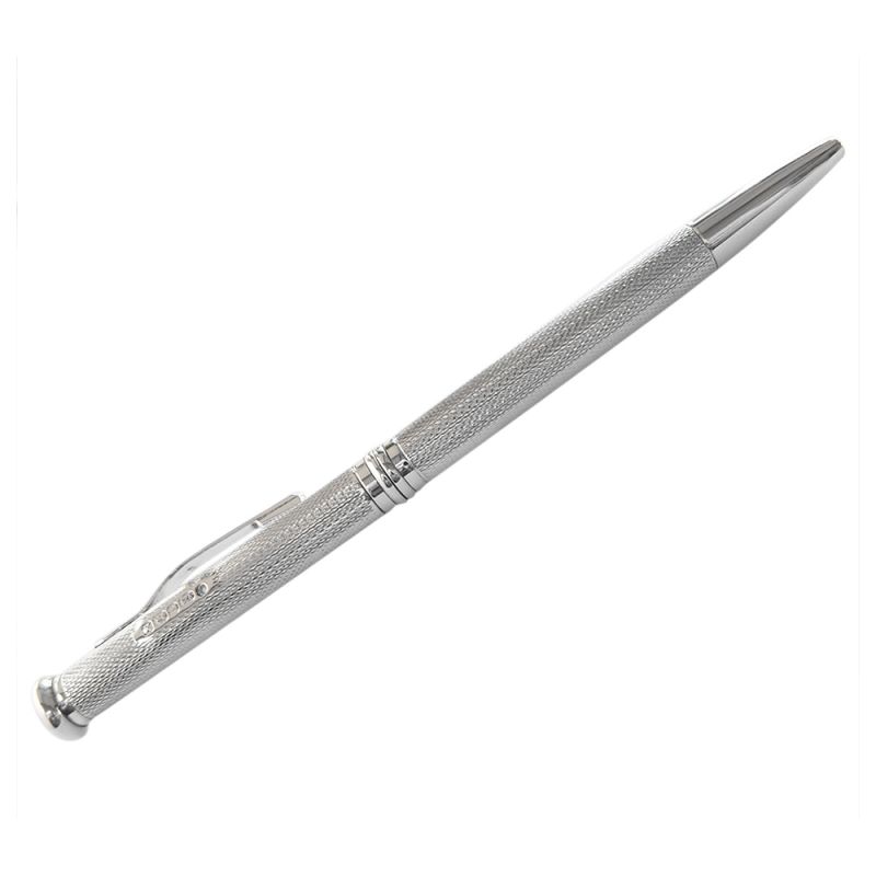 English made Hallmarked Silver Ball Point Pen from The Pulse Range