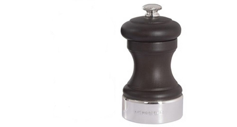 Small Silver Pepper Mill with Peugeot Grinder