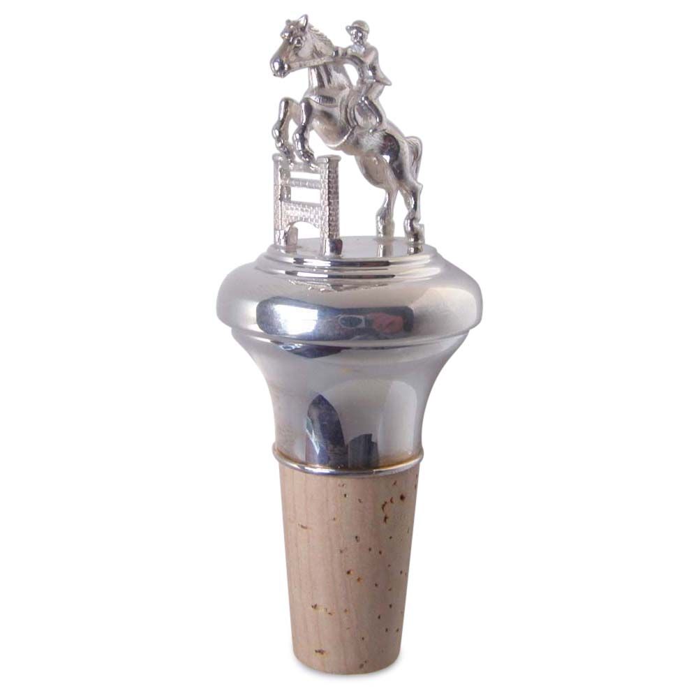  Orders + Design + Marketing + Sterling Silver Bottle Top with Jumping Horse