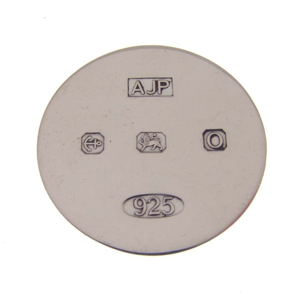 Silver Golf Marker with Feature Hallmark