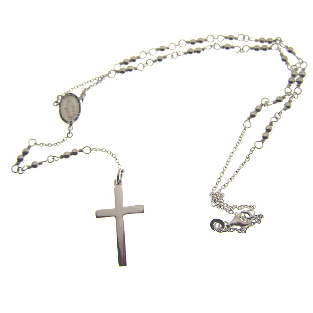 Sterling Hallmarked Silver Rosary beads