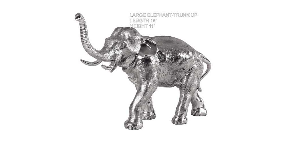 Hallmarked Silver Elephant Figurine