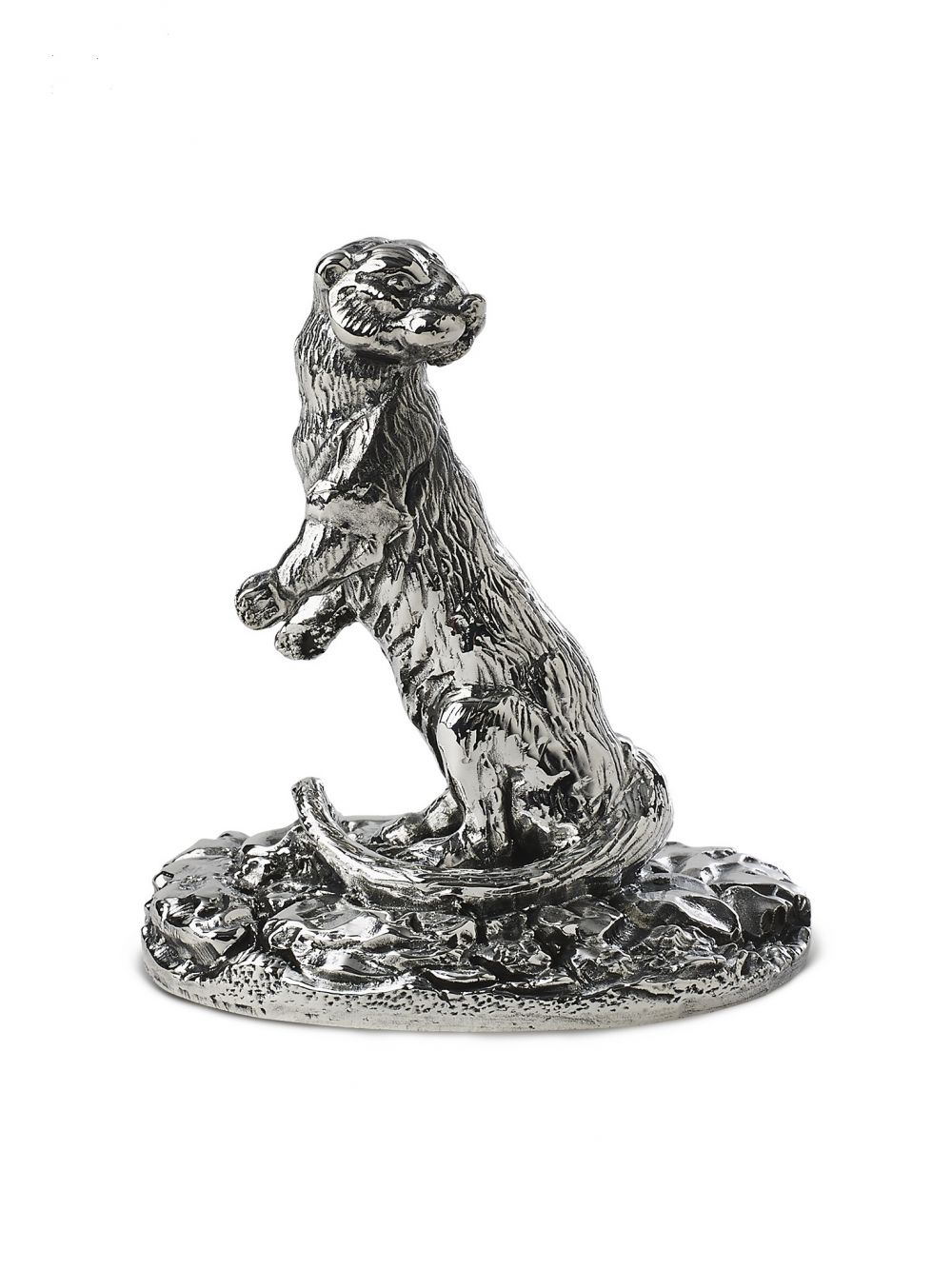 Hallmarked Silver Miniature Otter Model