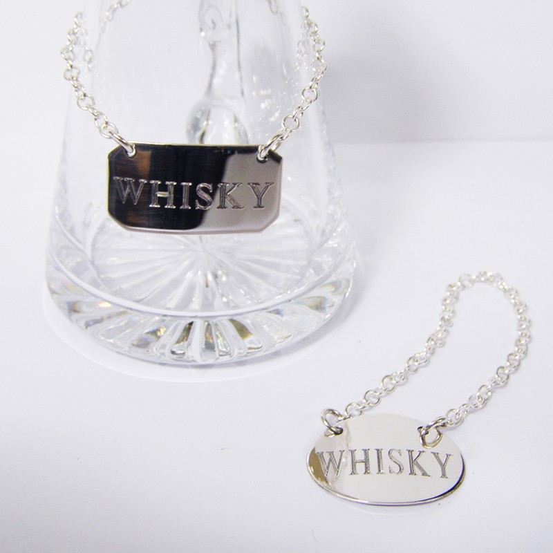 Sterling Silver and Glass Whisky Noggin, Brie