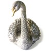 Large Hallmarked Silver Figure of a Swan