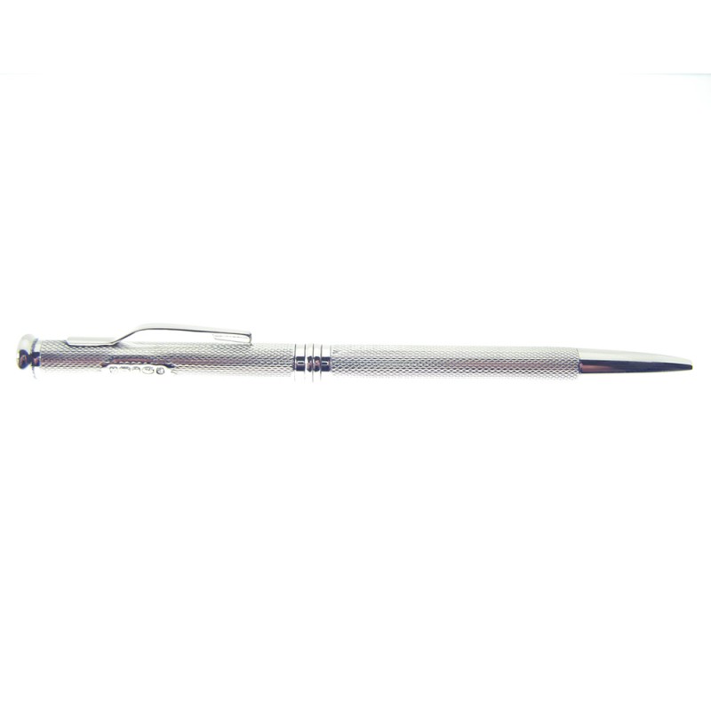 English made Hallmarked Silver Ball Point Pen