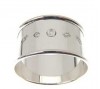 Silver Napkin Ring With Feature Display Hallm