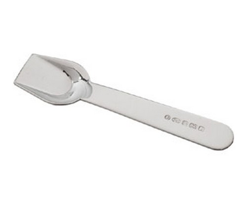 hallmarked silver ice cream spoon