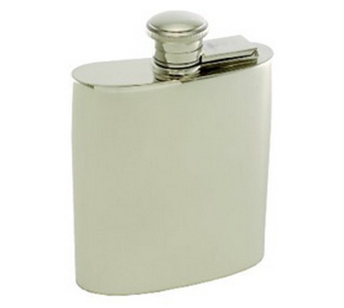 hallmarked silver hip flask
