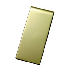 hallmarked solid 9 carat gold money clip 19mm wide