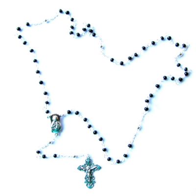 Sterling Hallmarked Silver Rosary beads