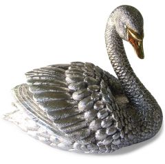 Sterling Hallmarked Silver Swan Figurine