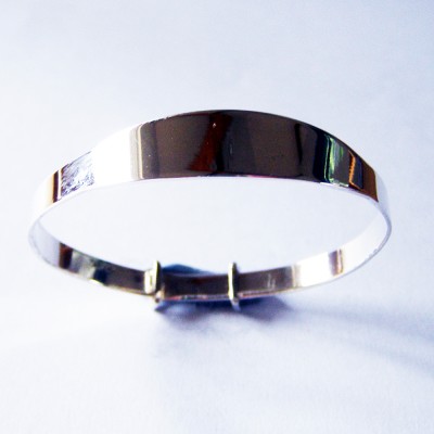 hallmarked sterling silver babies cristening baby bangle