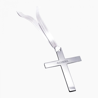 hallmarked sterling silver bookmark holy cross 