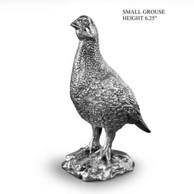 Hallmarked Silver Grouse Model