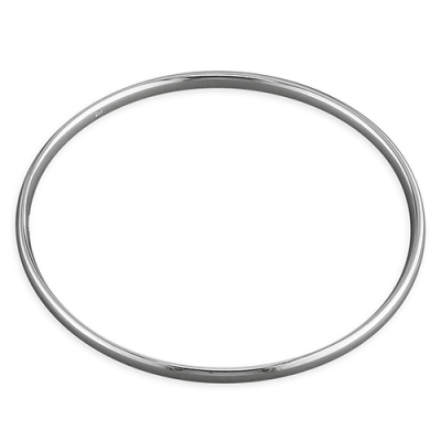 ladies hallmarked sterling silver wrist bangle