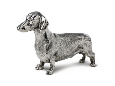 Sterling Hallmarked Silver Dachshund Dog Figure
