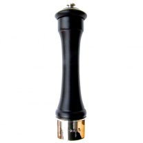 sterling silver tall wooden peugeot pepper grinder