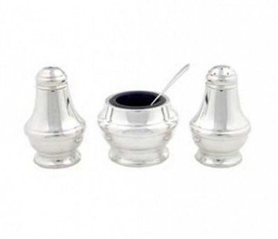 Hallmarked Silver Condiment Set