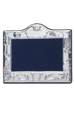 Hallmarked Silver Christening Photo Frame