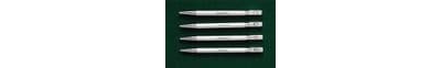 hallmarked sterling silver set of four bridge pencils